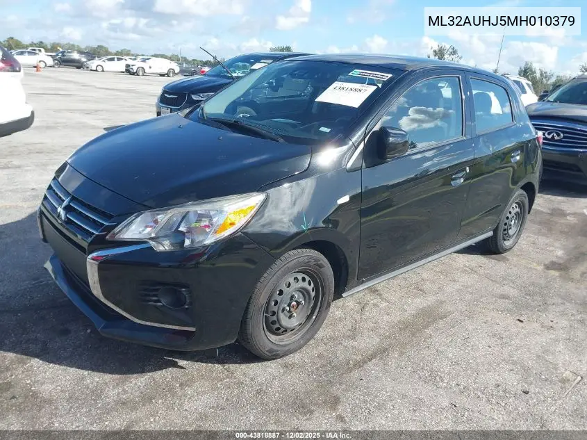 ML32AUHJ5MH010379 2021 Mitsubishi Mirage Carbonite Edition/Es/Le