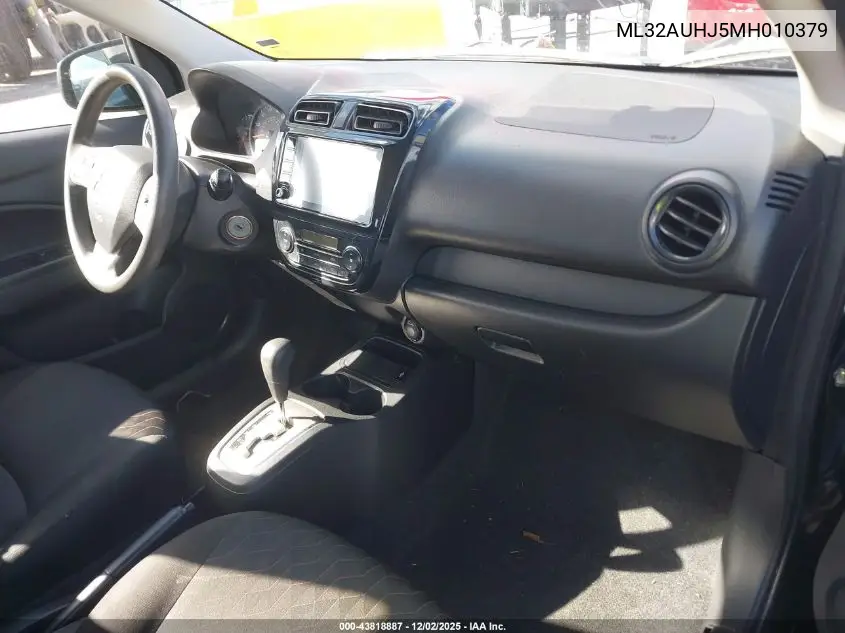 ML32AUHJ5MH010379 2021 Mitsubishi Mirage Carbonite Edition/Es/Le