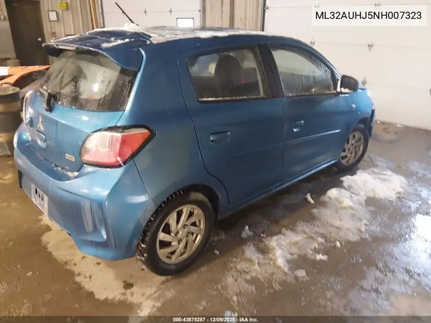 ML32AUHJ5NH007323 2022 Mitsubishi Mirage Le