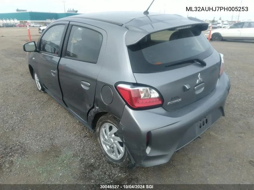 ML32AUHJ7PH005253 2023 Mitsubishi Mirage Es/Le