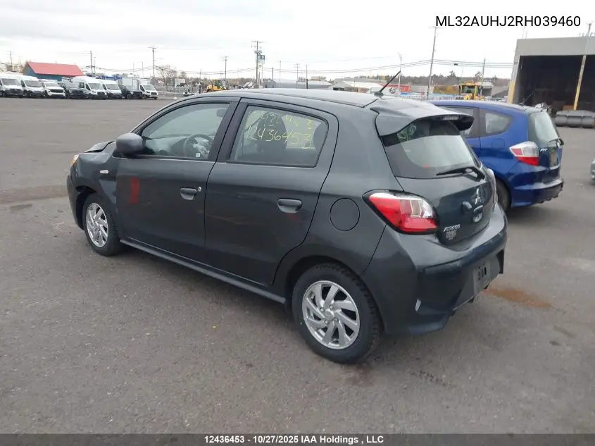 ML32AUHJ2RH039460 2024 Mitsubishi Mirage