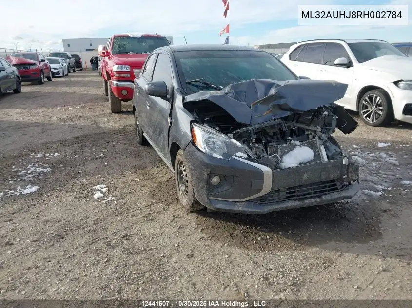 ML32AUHJ8RH002784 2024 Mitsubishi Mirage