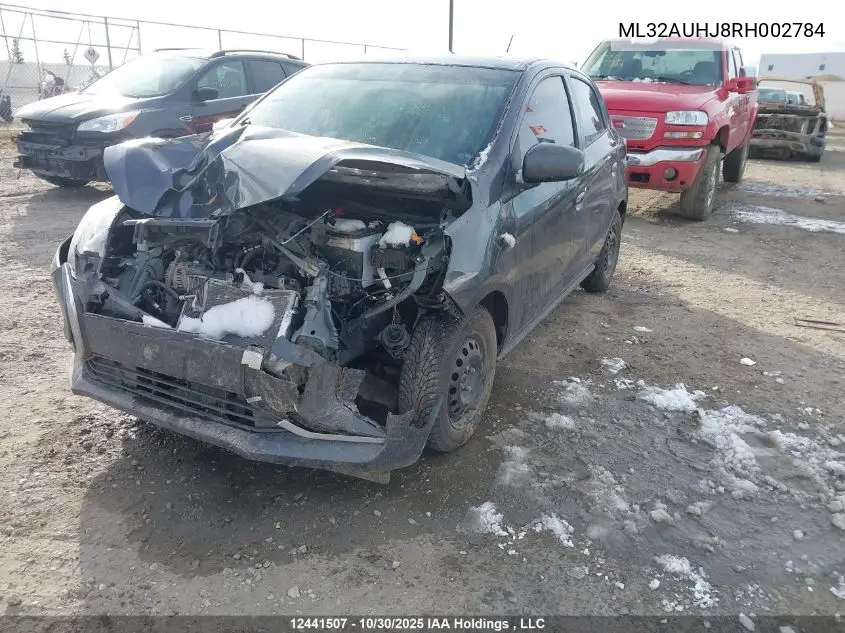 ML32AUHJ8RH002784 2024 Mitsubishi Mirage