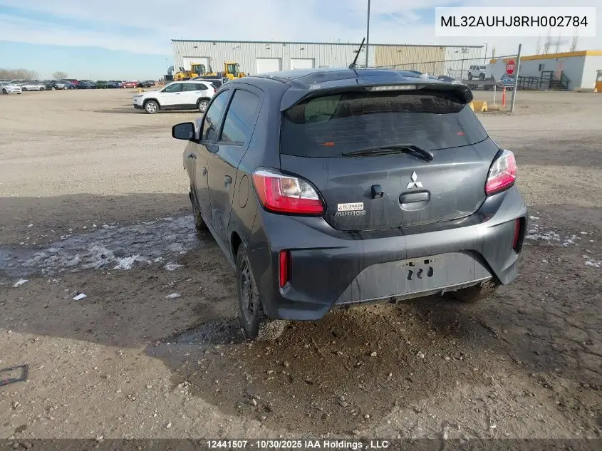 ML32AUHJ8RH002784 2024 Mitsubishi Mirage