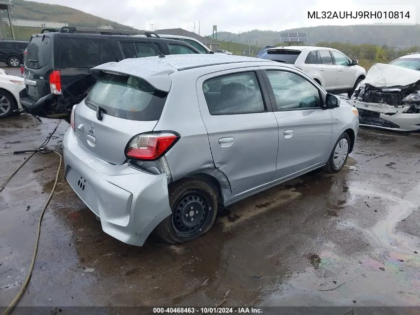 ML32AUHJ9RH010814 2024 Mitsubishi Mirage Es