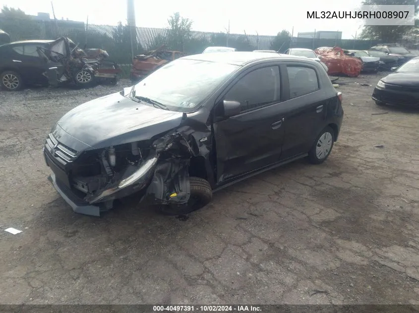 ML32AUHJ6RH008907 2024 Mitsubishi Mirage Es