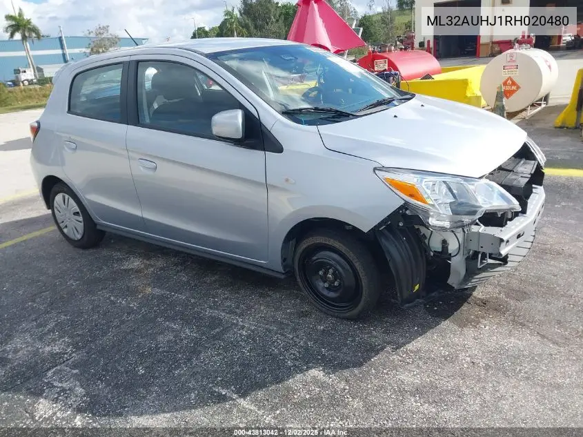 ML32AUHJ1RH020480 2024 Mitsubishi Mirage Es/Le