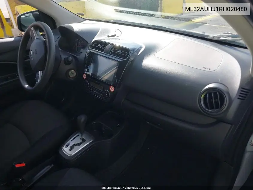 ML32AUHJ1RH020480 2024 Mitsubishi Mirage Es/Le