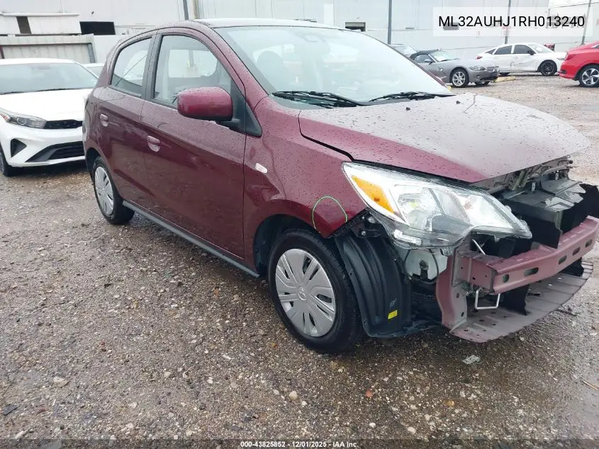 ML32AUHJ1RH013240 2024 Mitsubishi Mirage Es/Le