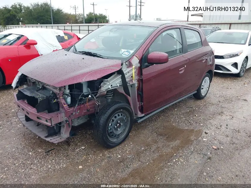 ML32AUHJ1RH013240 2024 Mitsubishi Mirage Es/Le