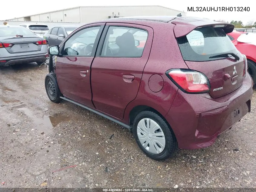 ML32AUHJ1RH013240 2024 Mitsubishi Mirage Es/Le