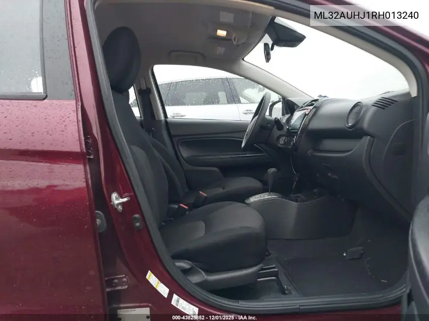 ML32AUHJ1RH013240 2024 Mitsubishi Mirage Es/Le