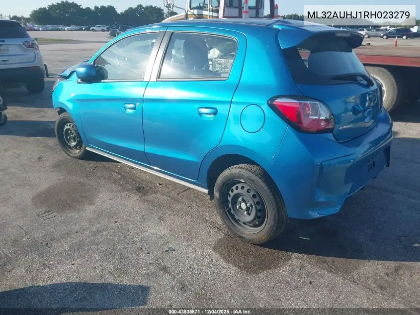 ML32AUHJ1RH023279 2024 Mitsubishi Mirage Es/Le