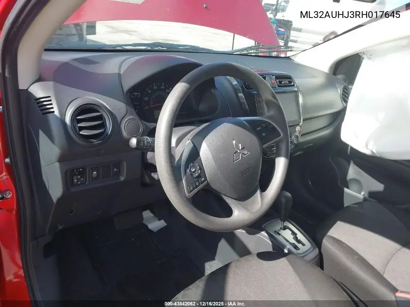 ML32AUHJ3RH017645 2024 Mitsubishi Mirage Es/Le