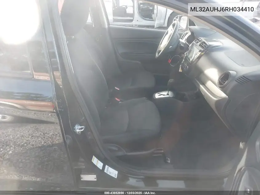 ML32AUHJ6RH034410 2024 Mitsubishi Mirage Es/Le