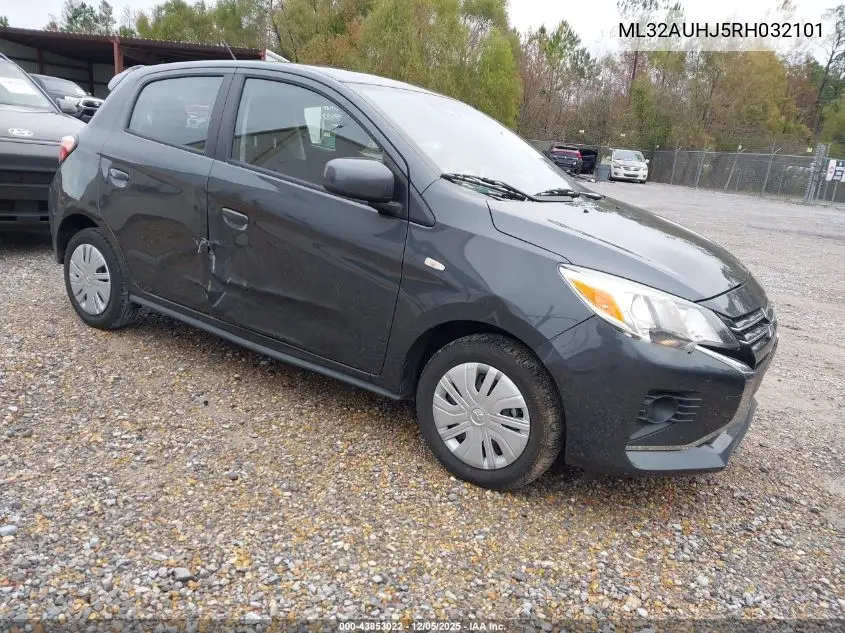 ML32AUHJ5RH032101 2024 Mitsubishi Mirage Es/Le