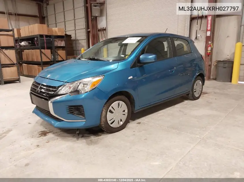 ML32AUHJXRH027797 2024 Mitsubishi Mirage Es/Le