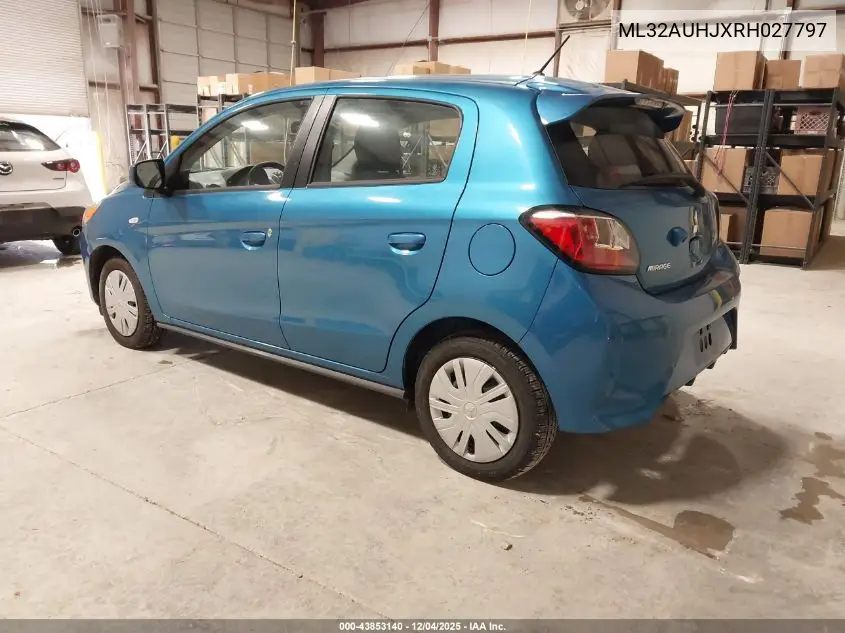 ML32AUHJXRH027797 2024 Mitsubishi Mirage Es/Le