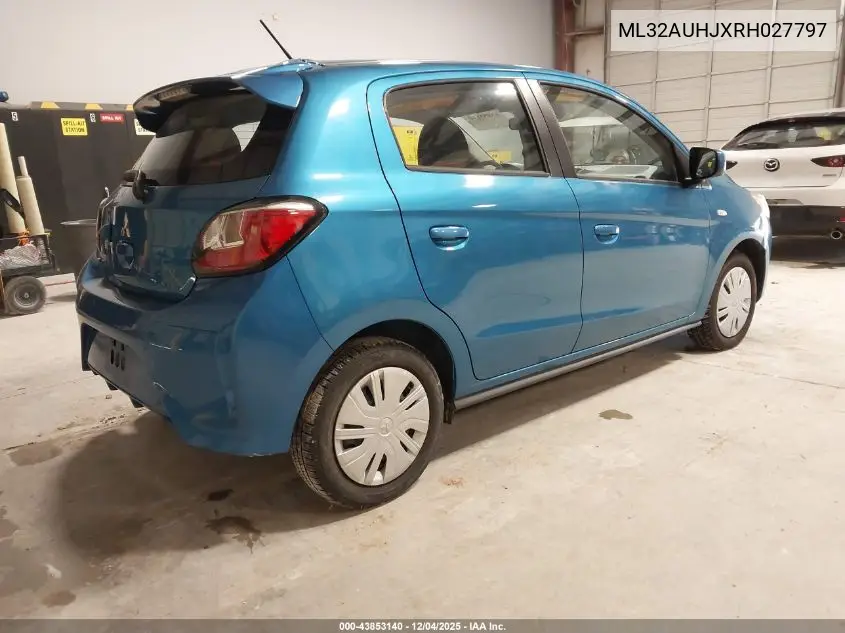 ML32AUHJXRH027797 2024 Mitsubishi Mirage Es/Le