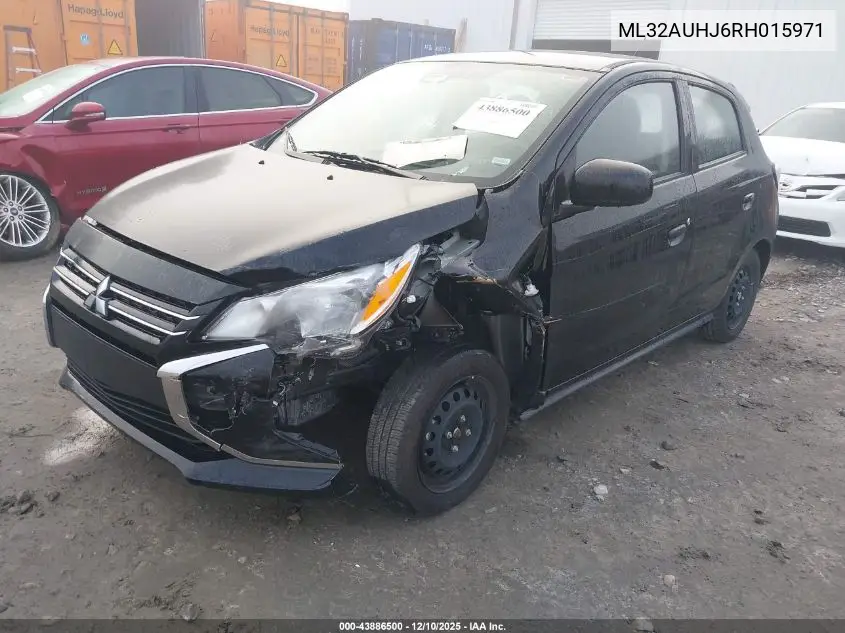 ML32AUHJ6RH015971 2024 Mitsubishi Mirage Es/Le