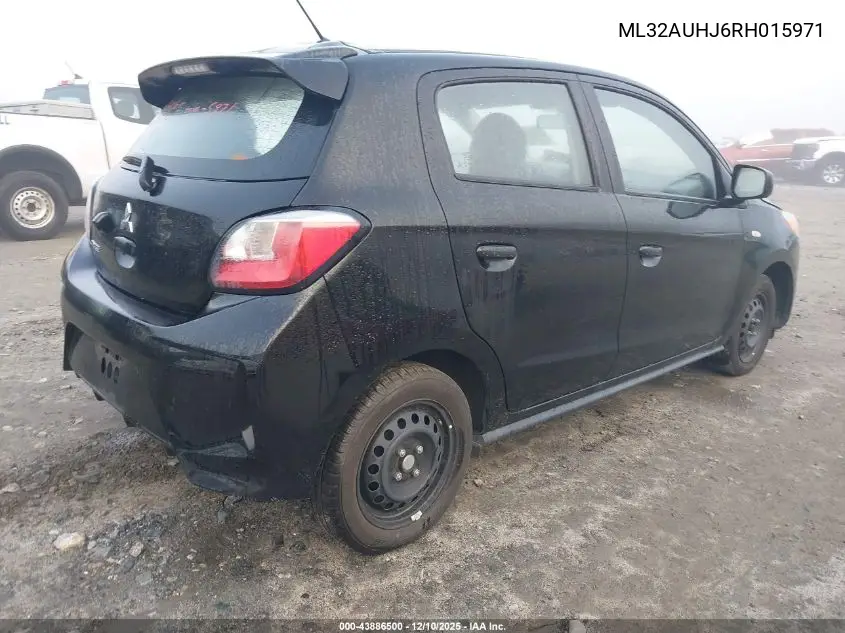 ML32AUHJ6RH015971 2024 Mitsubishi Mirage Es/Le