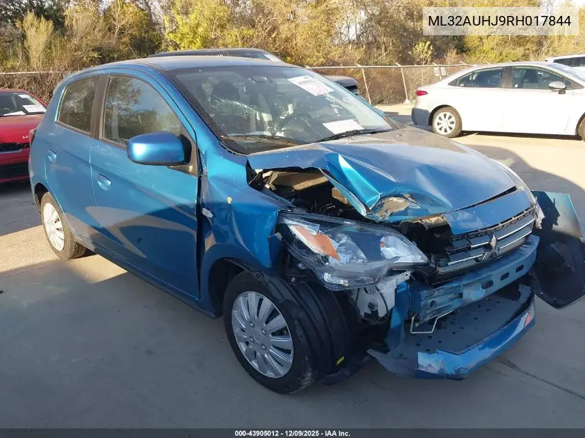 ML32AUHJ9RH017844 2024 Mitsubishi Mirage Es/Le
