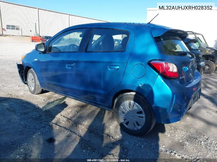 ML32AUHJXRH028352 2024 Mitsubishi Mirage Es/Le