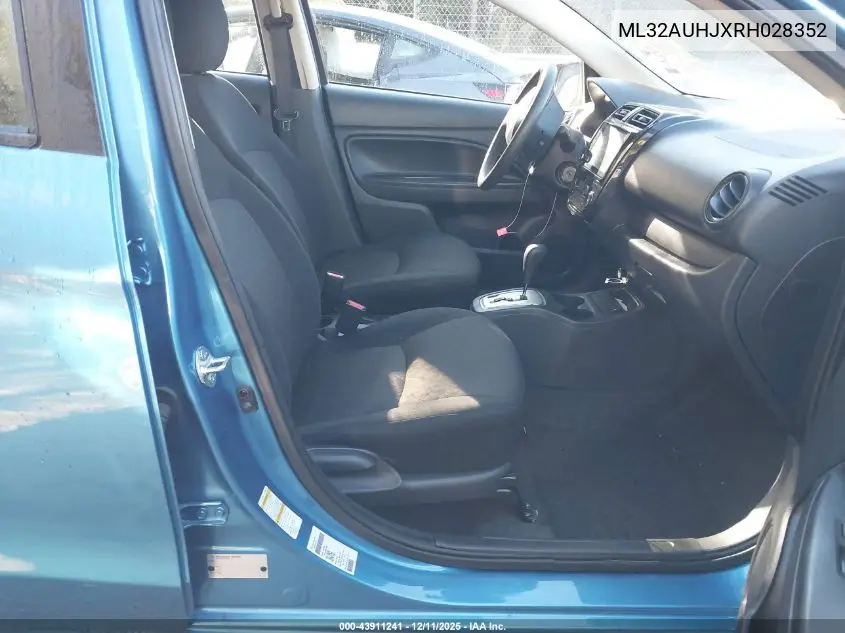 ML32AUHJXRH028352 2024 Mitsubishi Mirage Es/Le