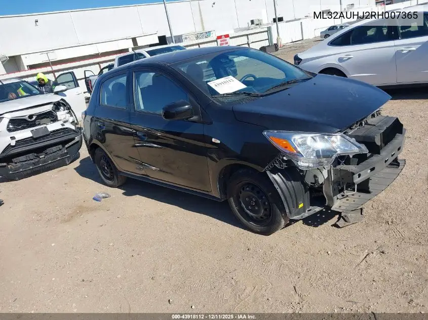 ML32AUHJ2RH007365 2024 Mitsubishi Mirage Es/Le