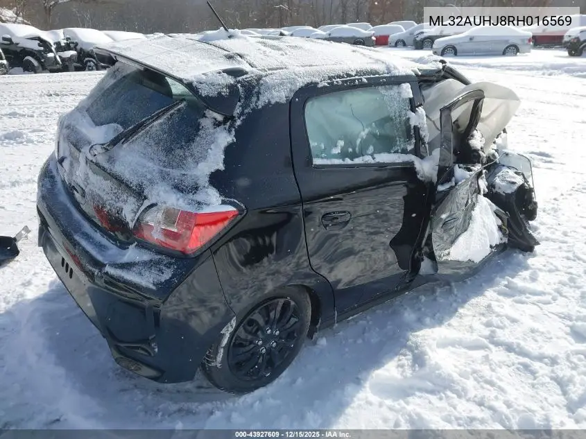 ML32AUHJ8RH016569 2024 Mitsubishi Mirage Es/Le
