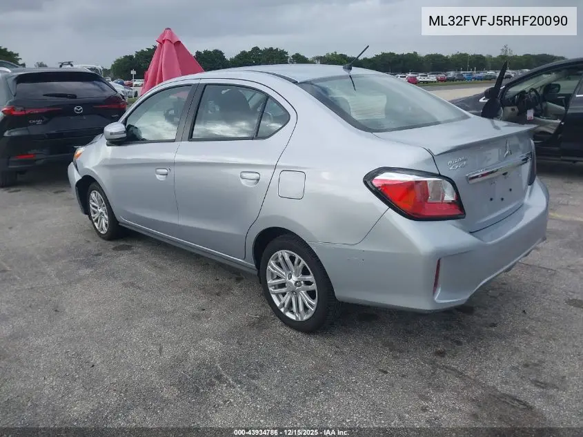 ML32FVFJ5RHF20090 2024 Mitsubishi Mirage G4 Se