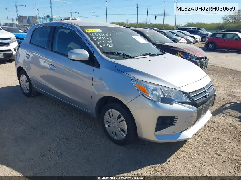 ML32AUHJ2RH030659 2024 Mitsubishi Mirage Es/Le