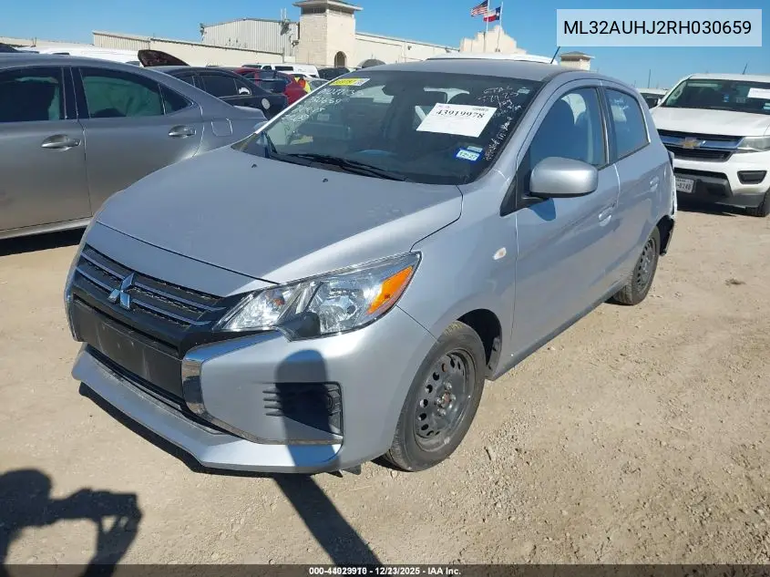 ML32AUHJ2RH030659 2024 Mitsubishi Mirage Es/Le