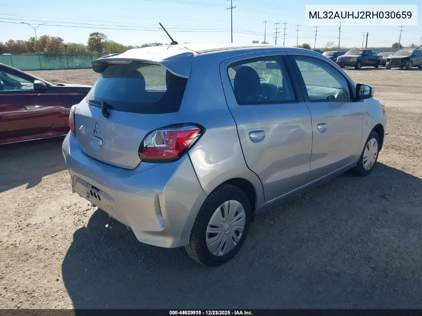 ML32AUHJ2RH030659 2024 Mitsubishi Mirage Es/Le