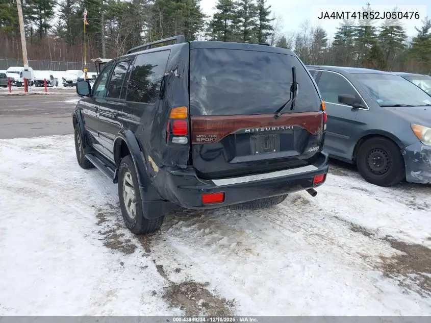 JA4MT41R52J050476 2002 Mitsubishi Montero Sport Ltd