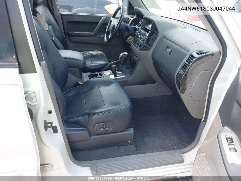 JA4NW61S03J047044 2003 Mitsubishi Montero 20Th Anniversary