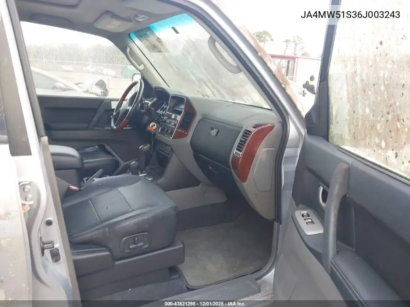 JA4MW51S36J003243 2006 Mitsubishi Montero Limited