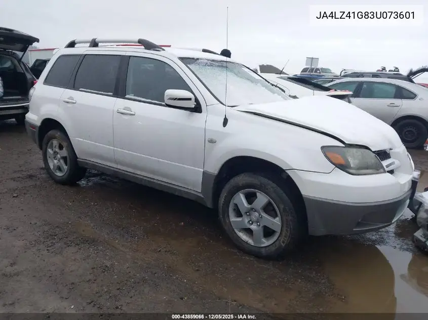 JA4LZ41G83U073601 2003 Mitsubishi Outlander Xls