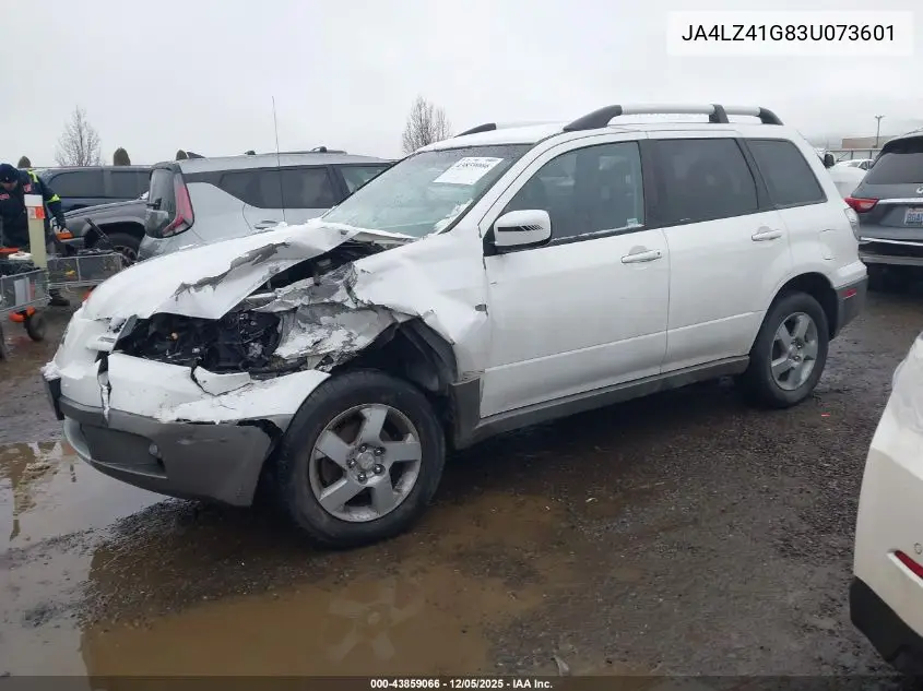 JA4LZ41G83U073601 2003 Mitsubishi Outlander Xls
