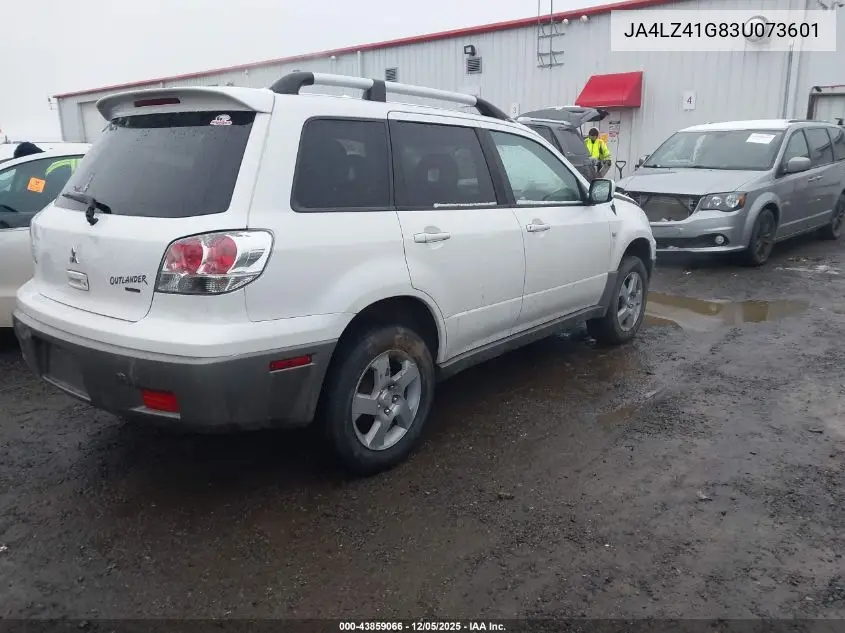 JA4LZ41G83U073601 2003 Mitsubishi Outlander Xls