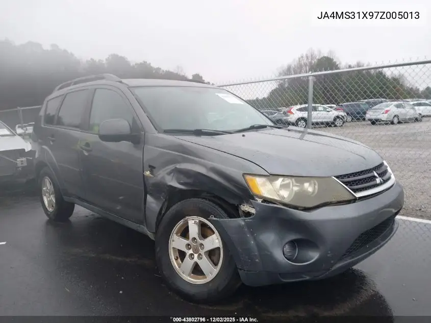 JA4MS31X97Z005013 2007 Mitsubishi Outlander Es/Ls