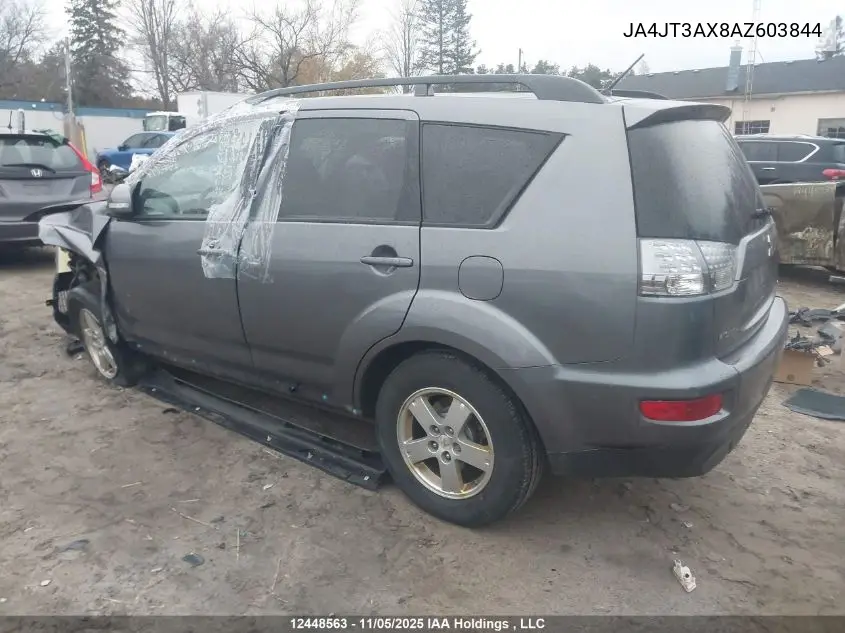 JA4JT3AX8AZ603844 2010 Mitsubishi Outlander Xls