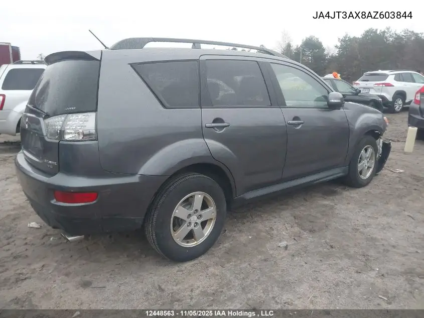 JA4JT3AX8AZ603844 2010 Mitsubishi Outlander Xls