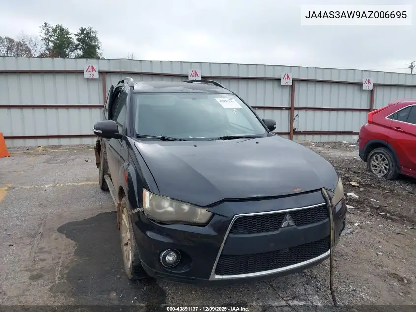 JA4AS3AW9AZ006695 2010 Mitsubishi Outlander Se