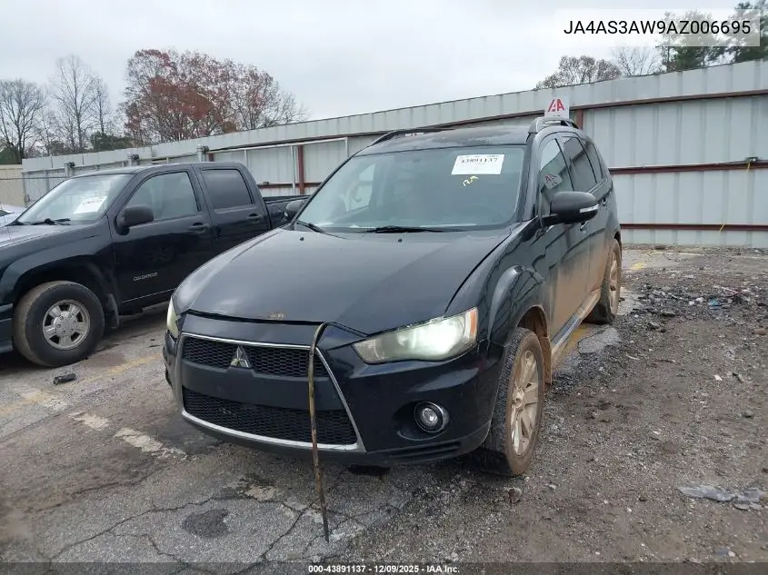 JA4AS3AW9AZ006695 2010 Mitsubishi Outlander Se