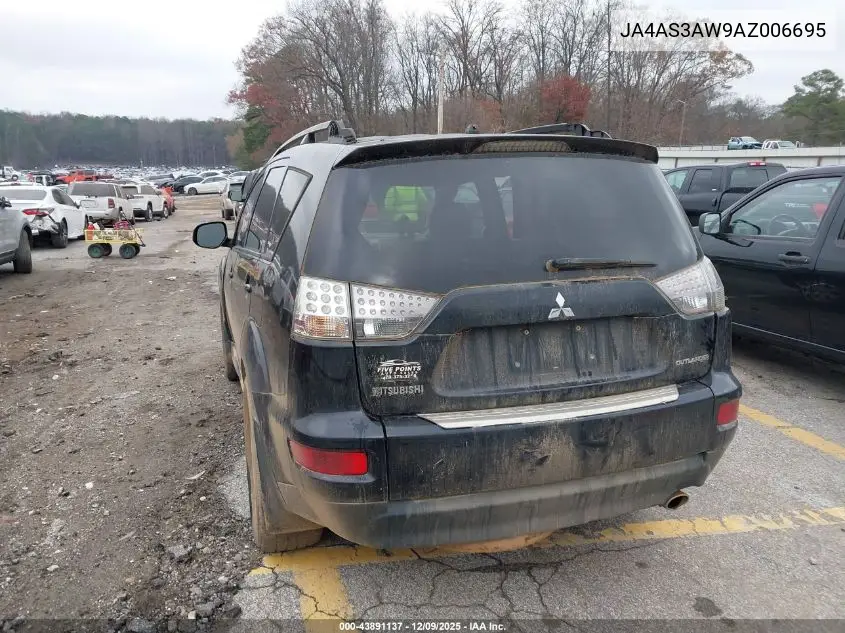 JA4AS3AW9AZ006695 2010 Mitsubishi Outlander Se