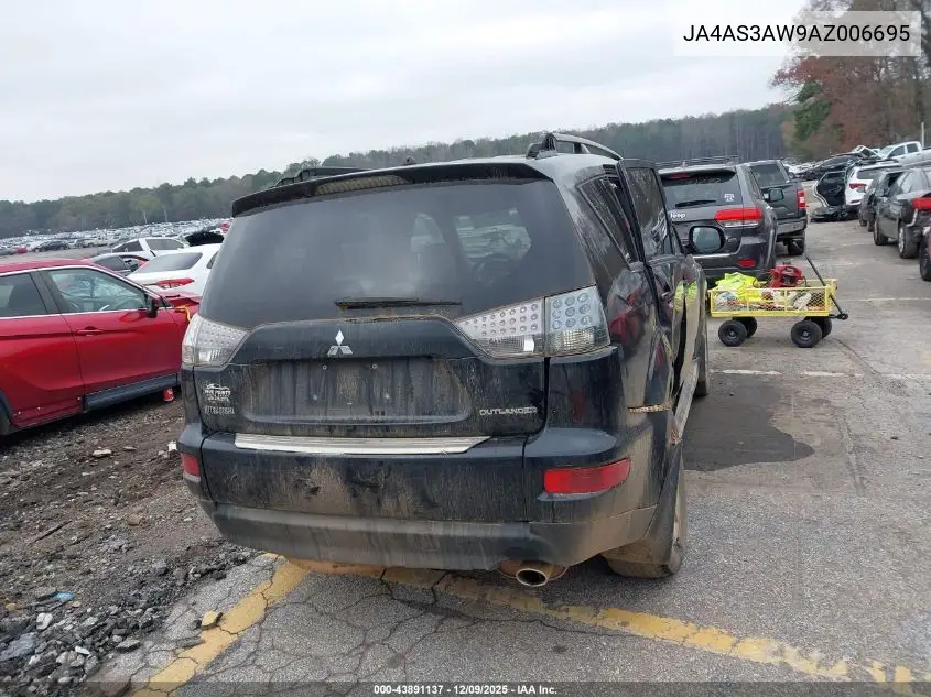JA4AS3AW9AZ006695 2010 Mitsubishi Outlander Se