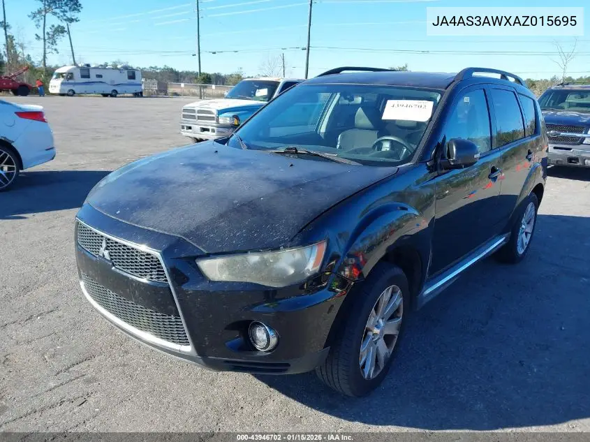JA4AS3AWXAZ015695 2010 Mitsubishi Outlander Se