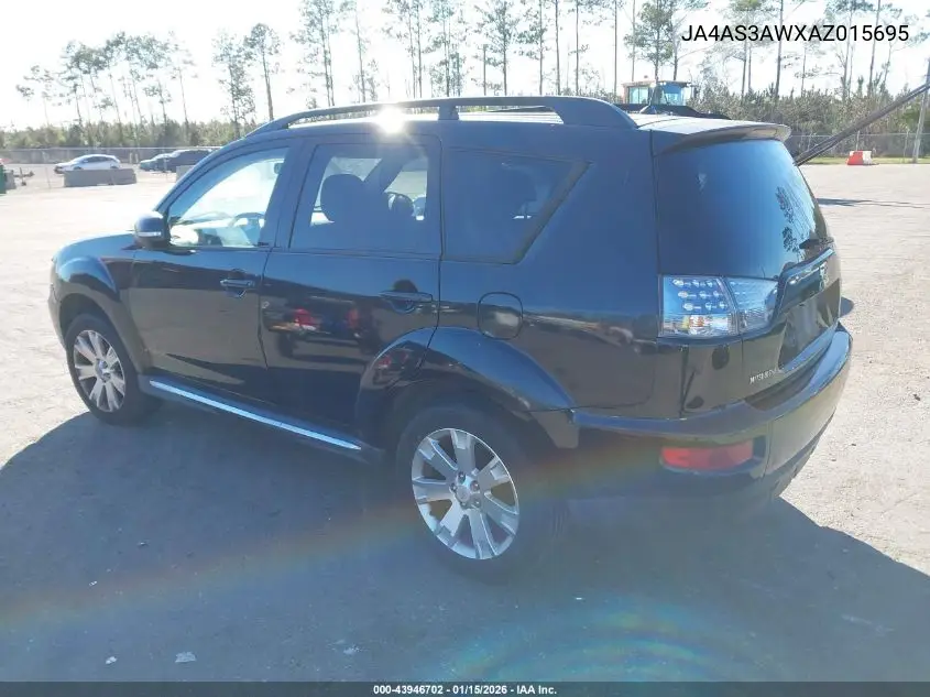 JA4AS3AWXAZ015695 2010 Mitsubishi Outlander Se