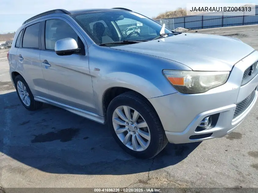 2011 Mitsubishi Outlander Sport Se VIN: JA4AR4AU1BZ004313 Lot: 41696226